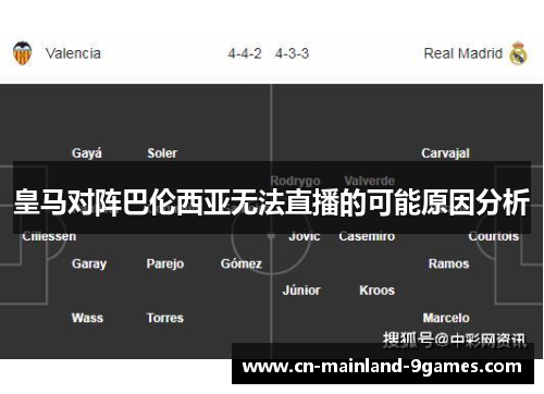 皇马对阵巴伦西亚无法直播的可能原因分析 皇马对阵巴伦西亚无法直播的可能原因分析