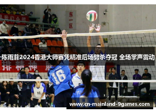 陈雨菲2024香港大师赛凭精准后场劈杀夺冠 全场掌声雷动